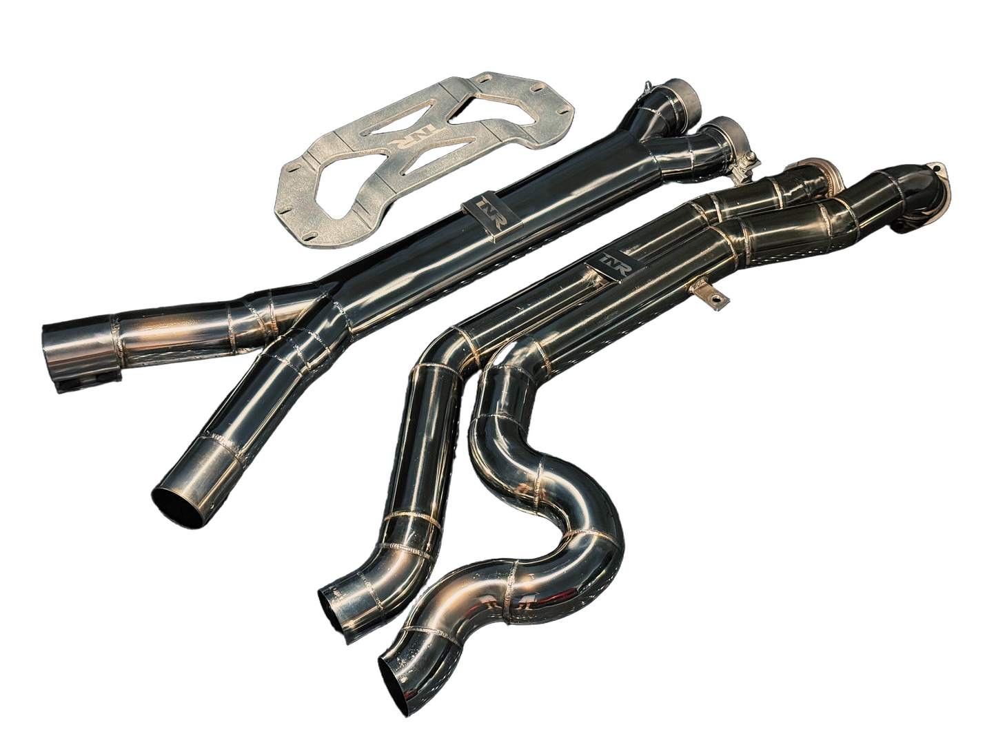 MACH-1 mid-section for BMW G80/G82 M3/M4 with drop brace